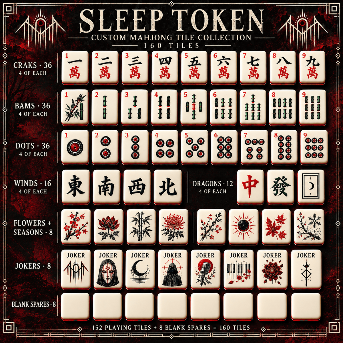 SLTK Premium Mahjong Set – Game Night Edition PNPA
