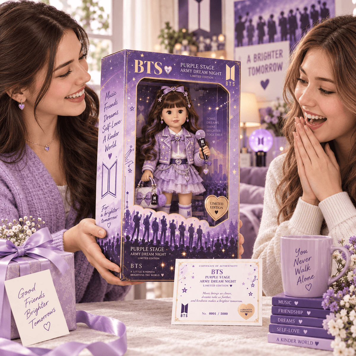 Premium BTS Commemorative Collector Doll PDL
