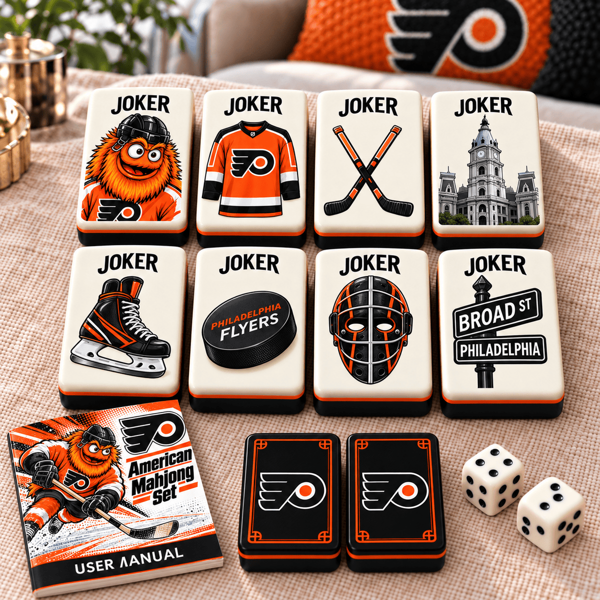 Premium PLF Mahjong Tiles Set TTMH