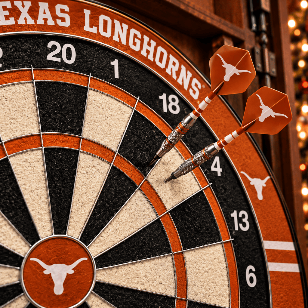 TLH Premium Dartboard Cabinet Set – Wall-Mounted Dart Game PNPA